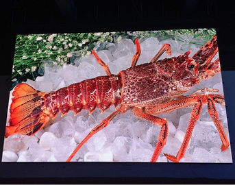 China 3G P6 LED Display AC 110V / 220V  LED Wall Display Screen For Restaurant supplier