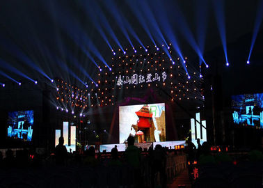 China P4 Smd Video Wall led panel advertising AC220V / 50hz 1200 Nit Per Sqm supplier