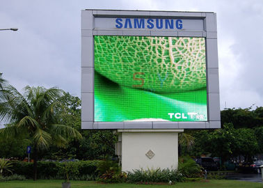 China High Definition Outside LED Video Screen With 6500cd / sqm Brightness supplier