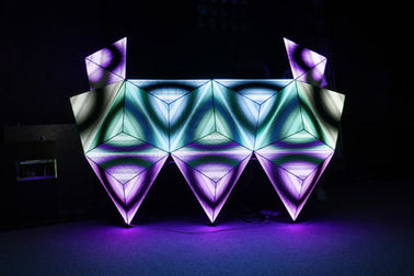 China Fashion DJ Desk 3D Indoor Fixed LED Display Creative Pitch 6.15mm supplier