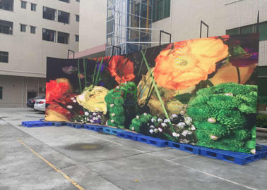 China 5.95mm LED Advertising Screen , large curved hd screen for business supplier