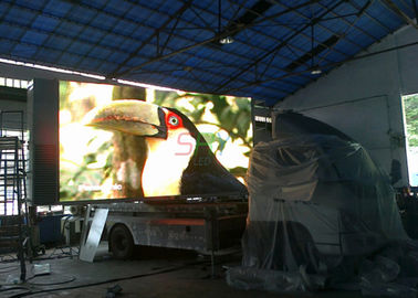 China Video Outdoor 6500nits P6 Truck Mounted LED Screen Display Sychronous Control supplier