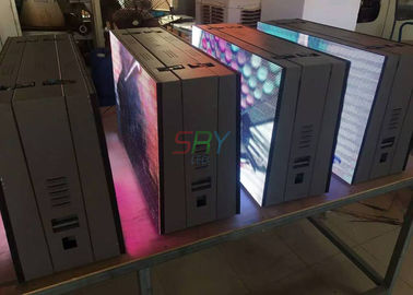 China 192 x 64dots Moving Custom Made Taxi LED Display / 4g Control Taxi LED SCREEN supplier