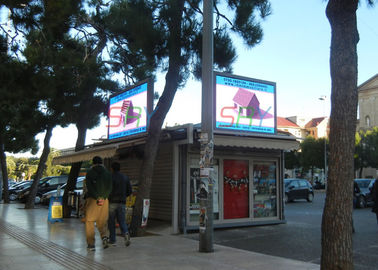 2.304m x 1.536m Commercial LED Displays 100000hrs Lifespan LED Outdoor Screen supplier