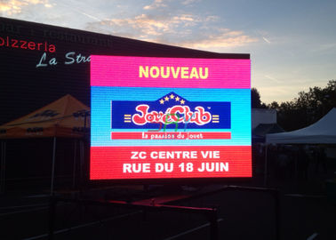 High Refresh LED Wall Screen Wide Viewing Angle LED Outdoor Advertising Board  supplier