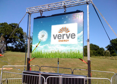 Full Color SMD Rental LED Display , High Brightness Stage Background LED Screen supplier
