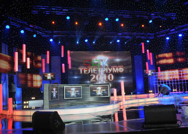 Commercial Hanging LED Display 17222 Dots / Sqm LED Video Screen Rental supplier