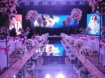SMD P6 Full Color Indoor Fixed LED Display For Wedding / Stage / Exhibition supplier