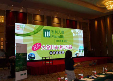 P4 LED Video Screen 7KG Indoor Advertising LED Display Wide View Angle supplier