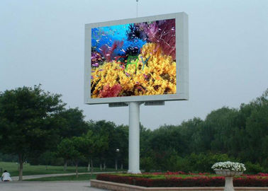 10000dots / sqm LED Video Billboards Easy Maintain LED Outdoor Advertising Board  supplier