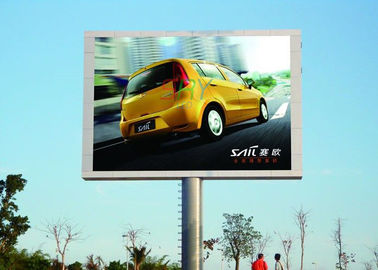 10000dots / sqm LED Video Billboards Easy Maintain LED Outdoor Advertising Board  supplier