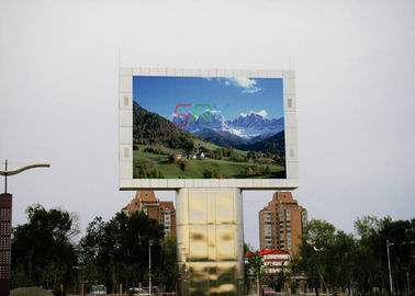 10000dots / sqm LED Video Billboards Easy Maintain LED Outdoor Advertising Board  supplier