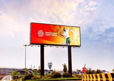 Double Column Outdoor LED Billboard Waterproof LED Screen Pixel Pitch 12MM supplier