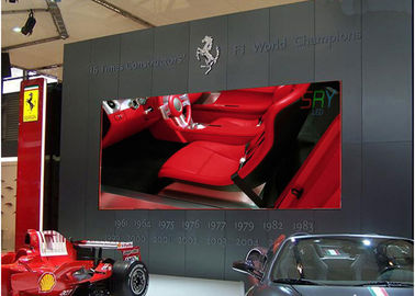1200 nit Rental Indoor Fixed LED Display P3 With Brushed Aluminum Cabinet supplier