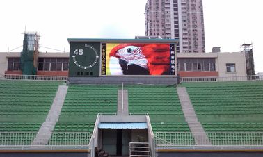 8000 nit Static Stadium Perimeter LED Display , Full Color Football Stadium Screen supplier