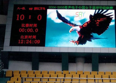 Outdoor IP65 Stadium Perimeter LED Display , LED Display Scoreboard For Basketball supplier