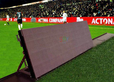 P16 Portable Stadium Perimeter LED Display 8000 nit Stadium Advertising Boards supplier