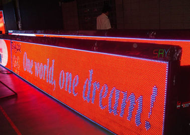 Outdoor Mobile LED Screens RGB Perimeter Advertising LED Display For Soccer Field supplier