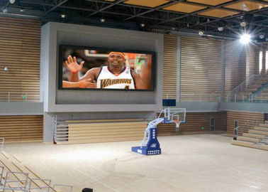 Large 8mm Stadium Perimeter LED Display , SMD3535 Full Color LED Scoreboard supplier