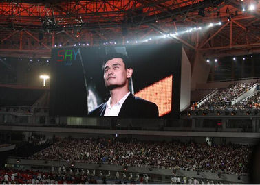 Mobile P8 Stadium Perimeter LED Display , Electronic Scoreboard With Remote supplier