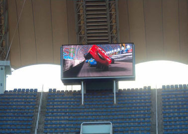 Mobile P8 Stadium Perimeter LED Display , Electronic Scoreboard With Remote supplier