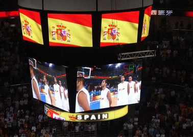 HD Digital Stadium Perimeter LED Display , 6mm SMD Perimeter LED Screen supplier