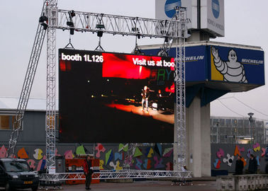 IP65 Large Full Color Rental Led Display Outdoor Tv Screen 8kg / Pcs Per Cabinet supplier