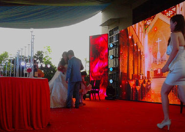 HD Pixel 5MM Mobile Led Advertising Screens 1/8 Scan Portable Video Led Display supplier