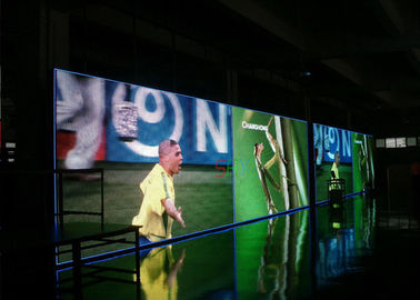 1R1G1B P10 SMD 3 in 1 Indoor Fixed LED Display / Programmable full color LED display screen supplier