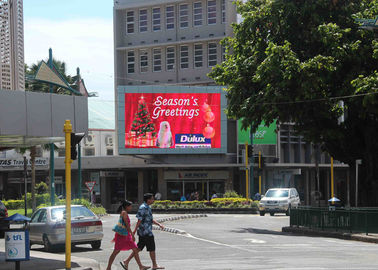DIP570 Outdoor Full Color LED Display IP65 10000dots / sqm LED Advertising Screen supplier