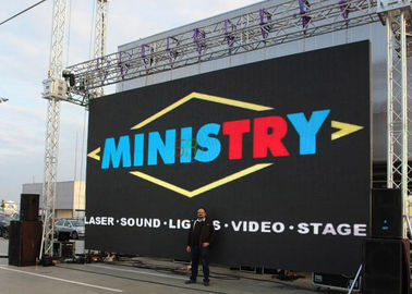 Ultra Slim P6.25 Commercial stage led screen wall 500 x 500mm supplier