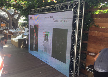 Ultra Slim P6.25 Commercial stage led screen wall 500 x 500mm supplier