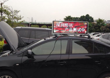 P6 Video Taxi LED Display / Advertising Double Sided LED Signs Light Box supplier
