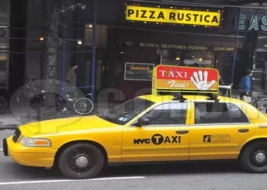 P5 Waterproof Taxi LED Display 960x320mm High Brightness Electronic Message Boards supplier