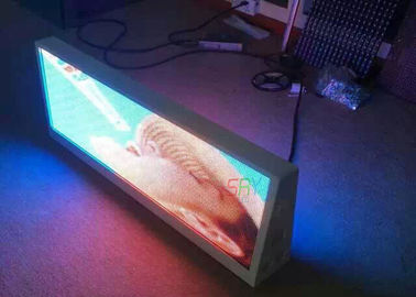 P5 Waterproof Taxi LED Display 960x320mm High Brightness Electronic Message Boards supplier