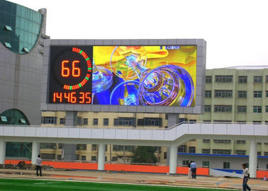 SMD3535 6mm LED Advertising Screens 4m x 3m Synchronous LED Digital Billboards supplier