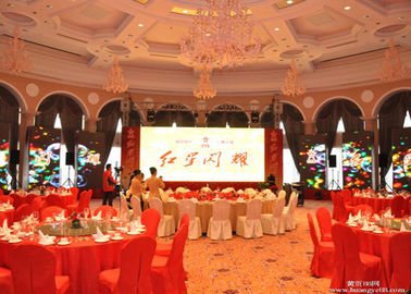 RGB 3 in 1 Rental LED Screen Brushed aluminum Cabinet LED Video Display supplier