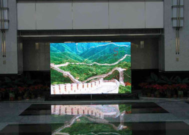 5mm Indoor Fixed LED Display High Resolution , 40000 dots / sqm LED Video Display supplier