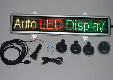 IP65 Asynchronous Wireless Taxi LED Display Top / HD Light led taxi roof signs supplier