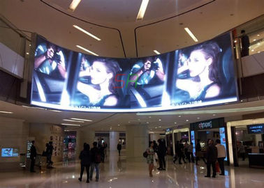 5mm Pixel Pitch Curved LED Panels 1/16 Scan Constant Current Commercial LED Displays supplier