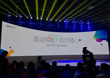 2.5mm Curved LED Screens Pixel Pitch All Format Stage Background LED Display supplier