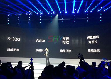 2.5mm Curved LED Screens Pixel Pitch All Format Stage Background LED Display supplier