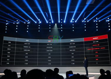 2.5mm Curved LED Screens Pixel Pitch All Format Stage Background LED Display supplier