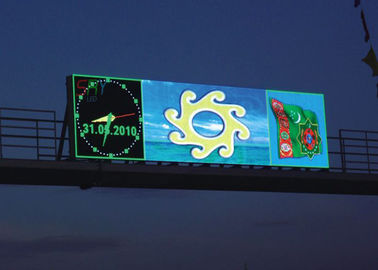 Waterproof LED Moving Message Display , Programmable Multi Color LED Display supplier
