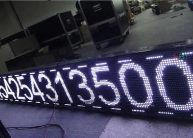 DC 5V White LED Scrolling Message Display Wirless Moving LED Display Board supplier