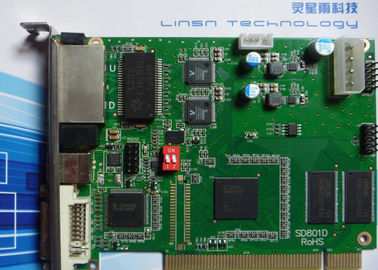 LINSN Control LED Screen Sending Card Free DVI With Cable USB Cables CD Software supplier