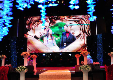 7.62mm SMD3528 Stage LED Screens , LED Stage Curtain Screen For Rental supplier