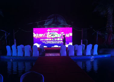 1R1G1B P6 Stage LED Screens , SMD3528 1/16 Scan Stage Background LED Display supplier