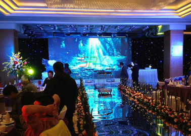 1R1G1B P6 Stage LED Screens , SMD3528 1/16 Scan Stage Background LED Display supplier