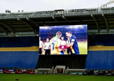 10mm Outdoor Full Color LED Display , High Brightness Stadium LED Screen supplier